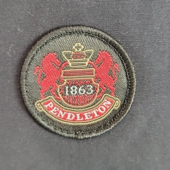 Pendleton womens black rain jacket coat Small - Picture 4 of 14